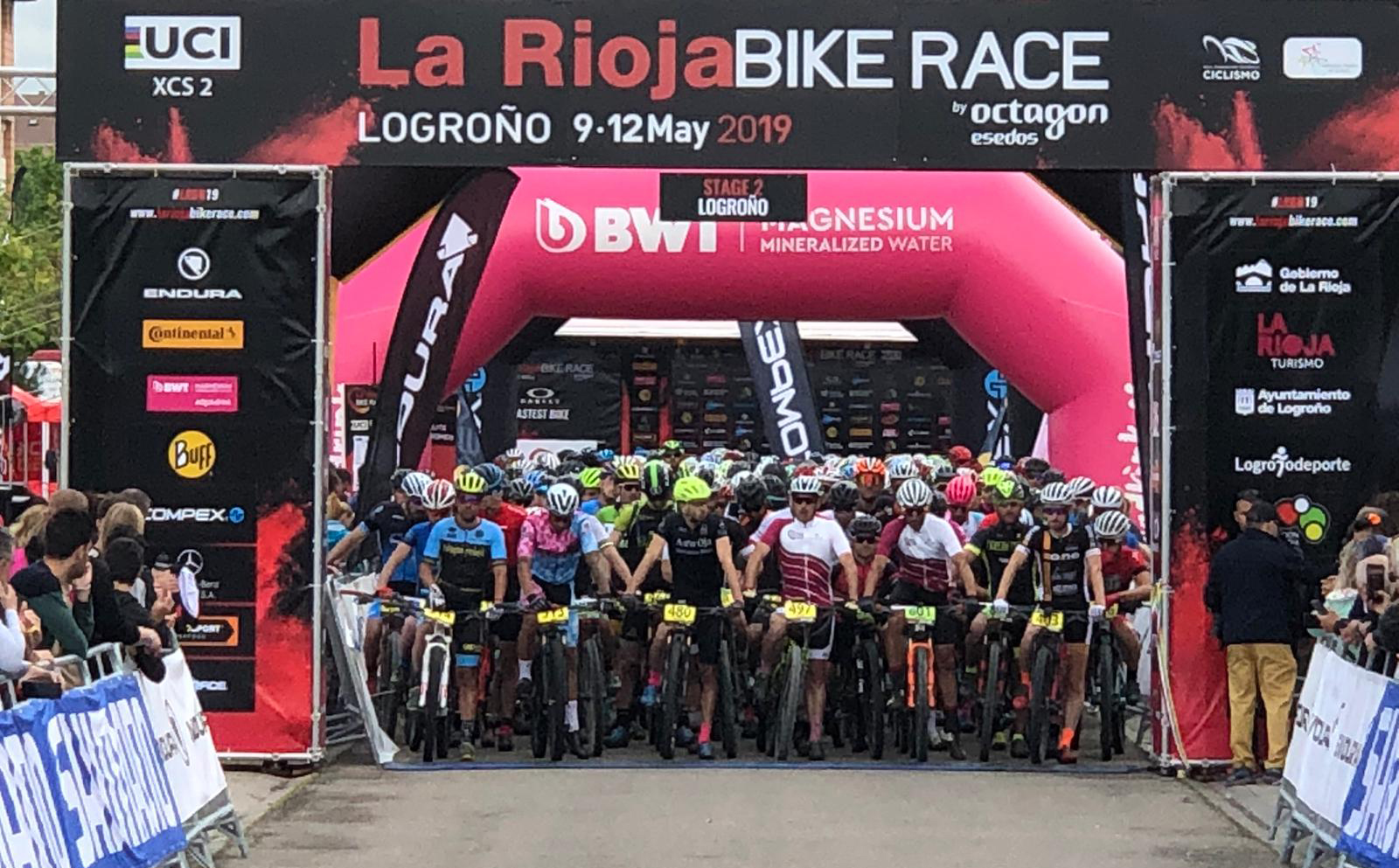 Salida segunda jornada rioja bike race 2019